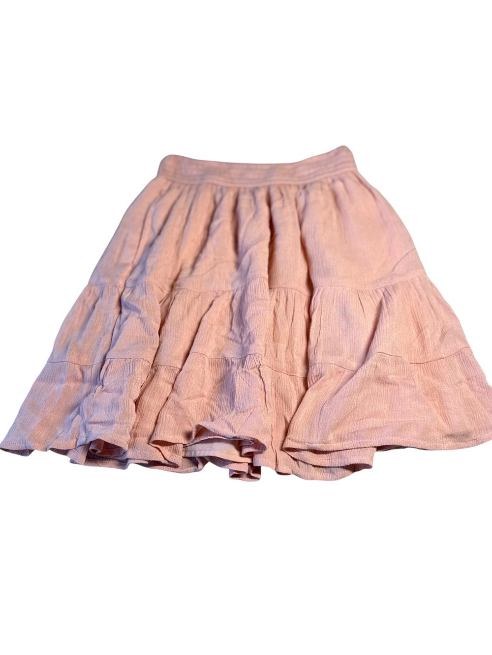 Hollister Dusty Pink Tiered Skater Skirt